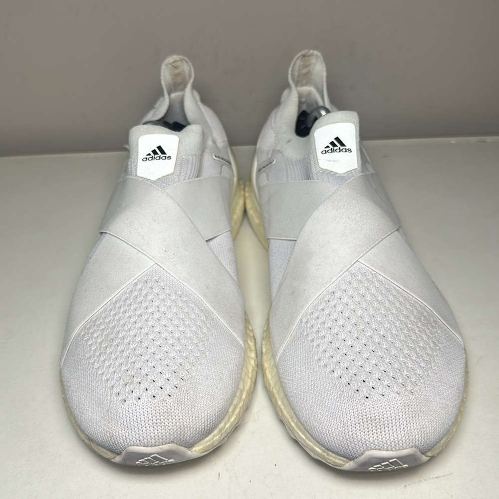 Adidas UltraBoost crisscross DNA White Sneakers